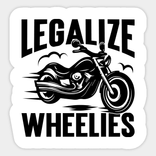 Legalize Wheelies v4 Sticker